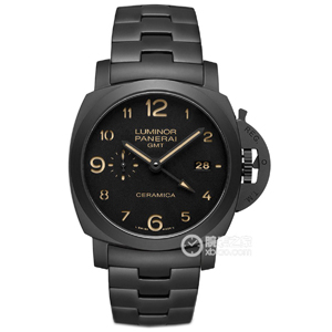 VS厂沛纳海PAM438全黑陶瓷做工细节是最高版本吗