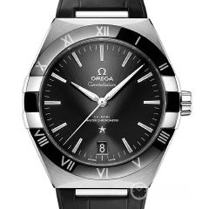 VS厂欧米茄第五代星座复刻表黑面陶瓷圈细节做工怎么样